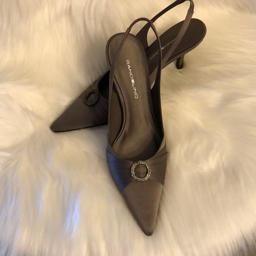 Bandolino sling back pump.